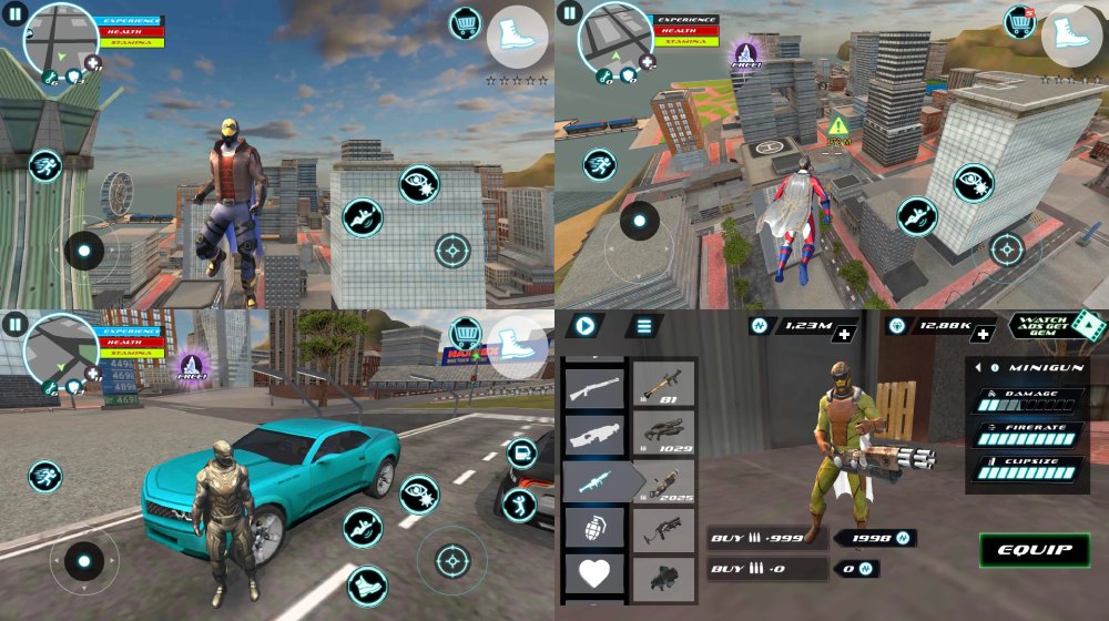 Tải Superhero MOD (Vô hạn tiền) + APK 3.3.0