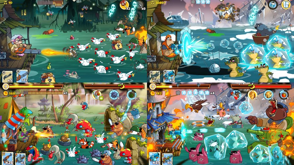 Tải hack Swamp Attack 2