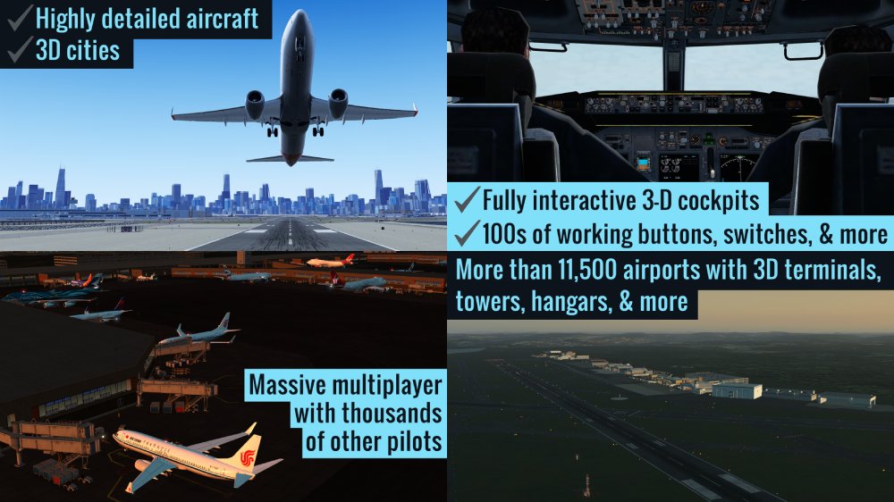 Tải X-Plane Flight Simulator MOD (Mở khóa) + APK 12.3.5