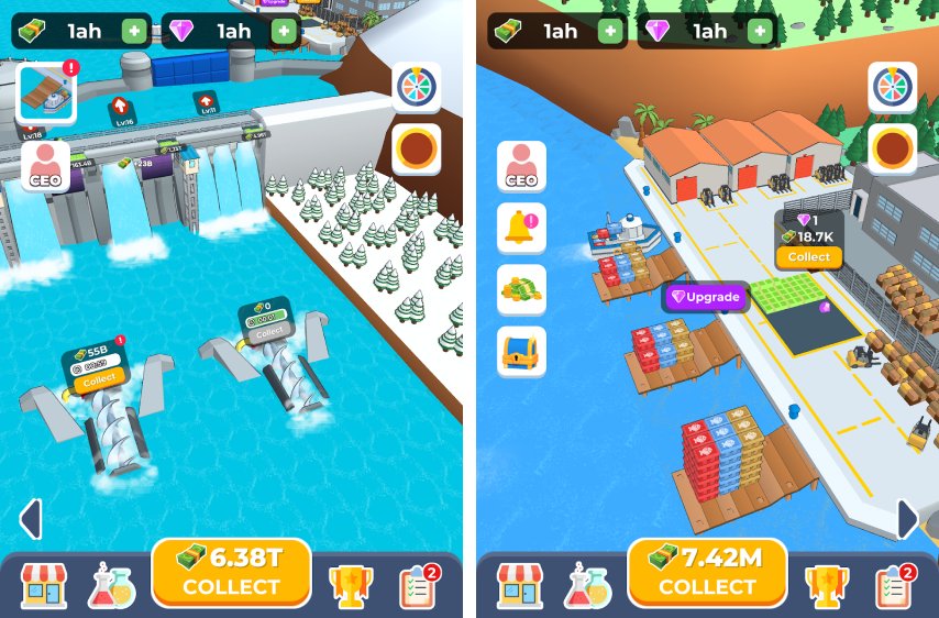 Tải hack Dam Builder