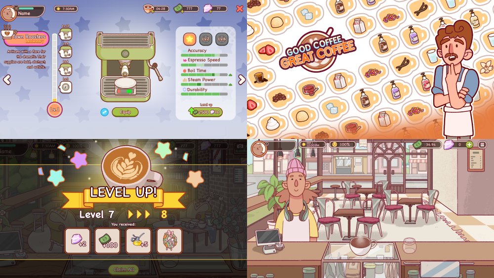 Tải Good Coffee, Great Coffee MOD (Vô hạn tiền) + APK 1.2.5