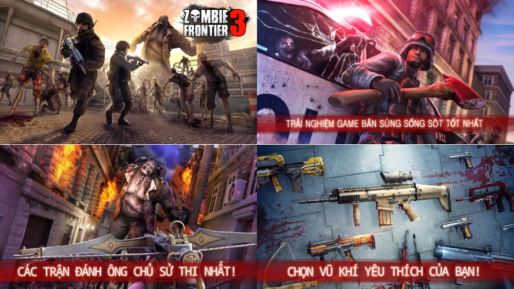 Tải Zombie Frontier 3 MOD (Vô hạn tiền) + APK 2.62
