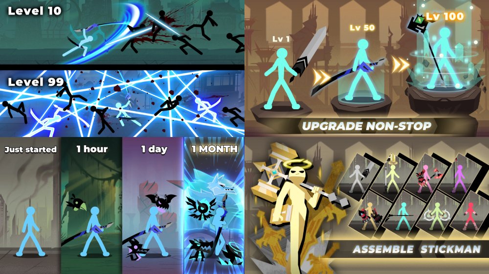 Tải Epic Stickman MOD (vô hạn tiền) + APK 1.0.36