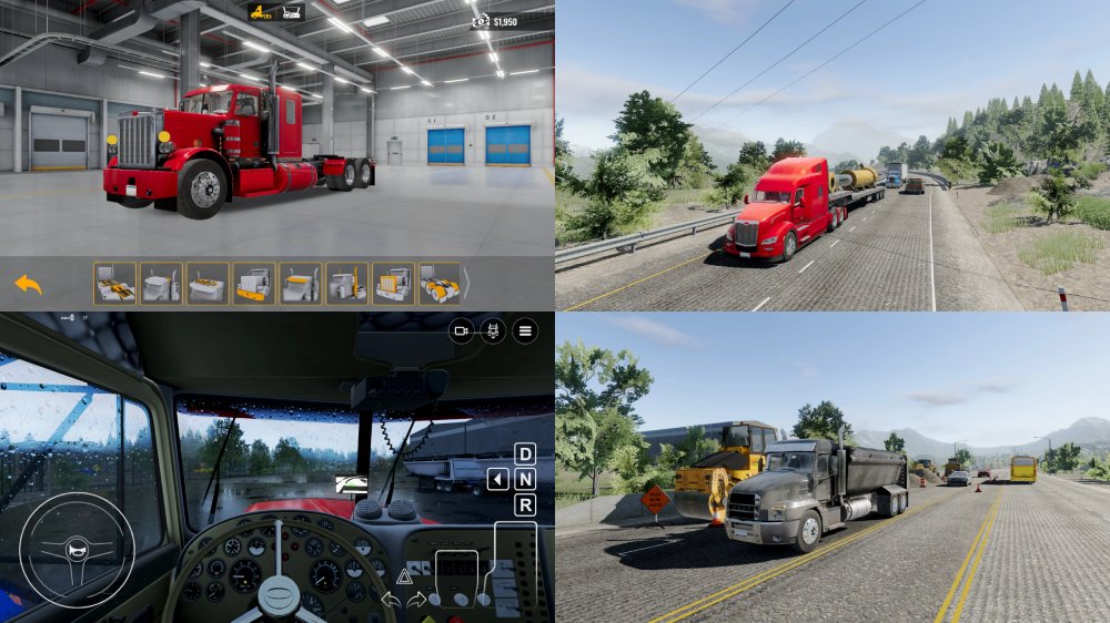 Tải Truck Simulator Big Rigs MOD (Vô hạn tiền) + APK cho Android