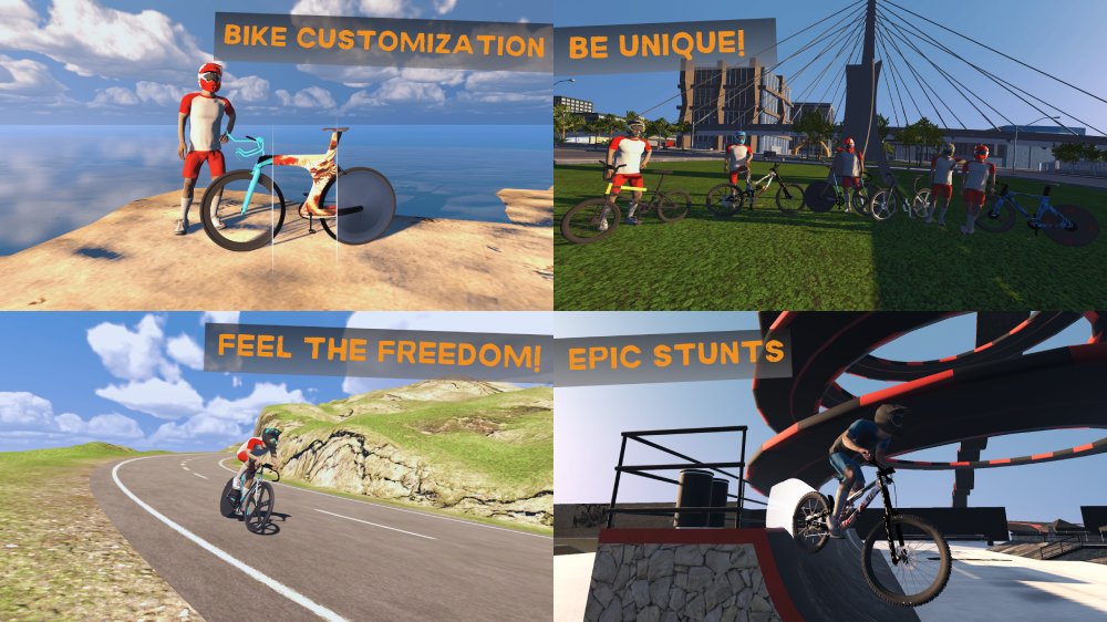 Hack Bicycle Extreme Rider 3D Apk