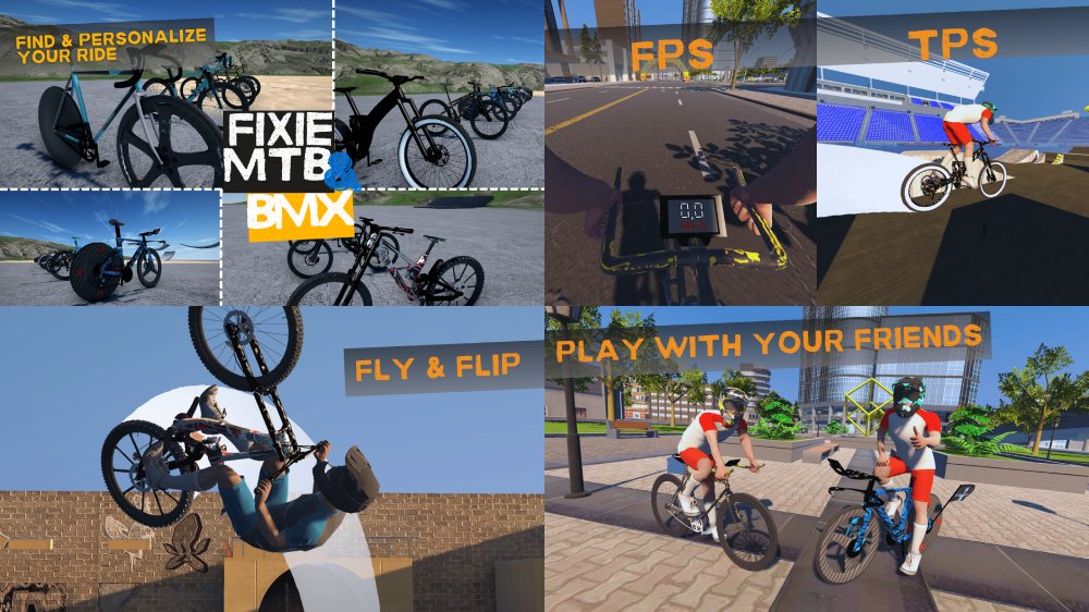 Tải Bicycle Extreme Rider 3D MOD (Vô hạn tiền) + APK 3.5 cho Android