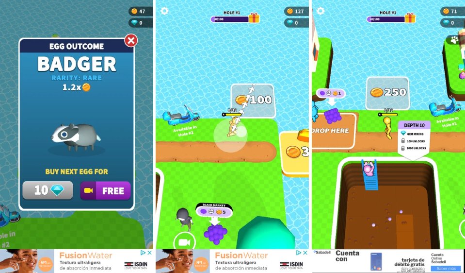 Tải Dig Deep hack apk