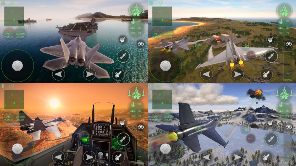 Tải Fighter Jet Combat : Warzone MOD (Vô hạn tiền) + APK 1.0.19