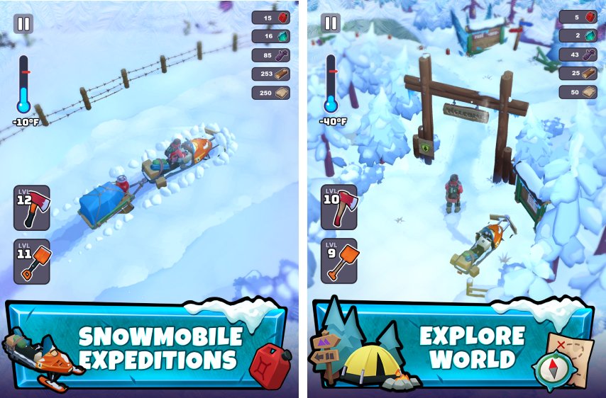 Tải Frost World MOD (Vô hạn Đá quý/Tài nguyên) + APK 1.0.9