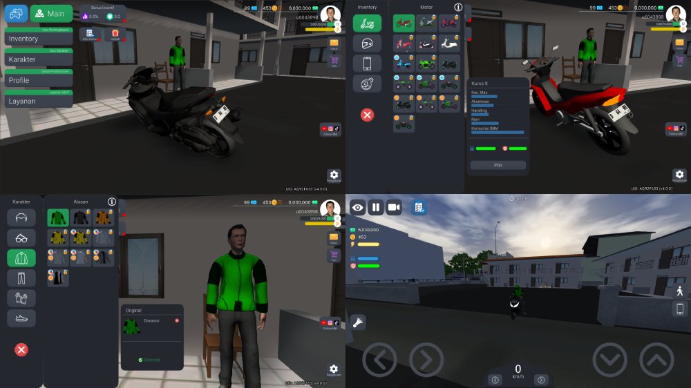 Tải Ojol The Game MOD (Vô hạn tiền) + APK 4.10.0 cho Android